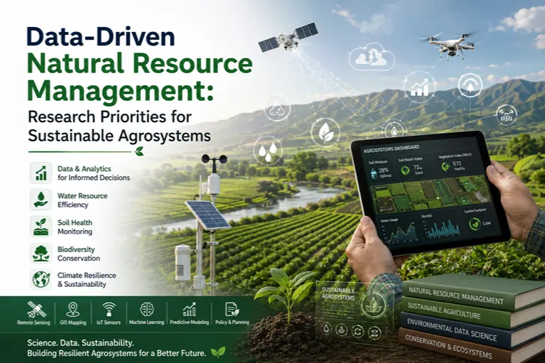 Data-Driven Natural Resource Management: Research Priorities for Sustainable Agrosystems